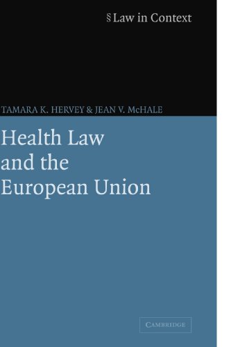 Health Law and the European Union (Law in Context)