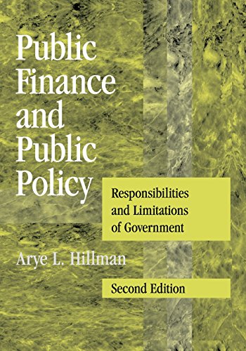 Public Finance and Public Policy: Responsibilities and Limitations of Government