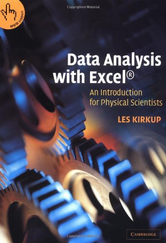 Data Analysis with Excel?: An Introduction for Physical Scientists