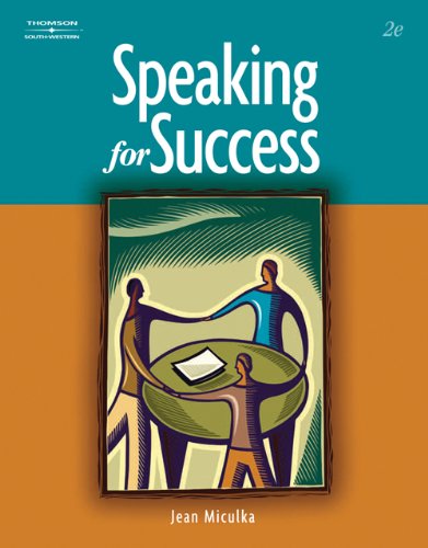 Speaking for Success (Winningedge Titles)