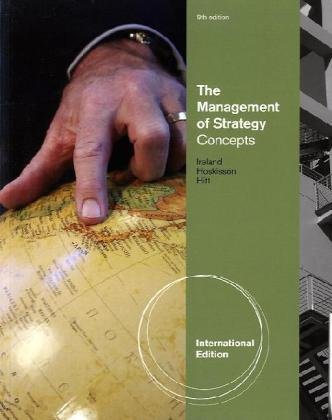 The Management of Strategy Concepts, International Edition