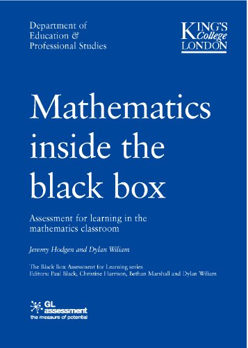 MATHS INSIDE THE BLACK BOX