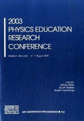 2003 Physics Education Research Conference (AIP Conference Proceedings)