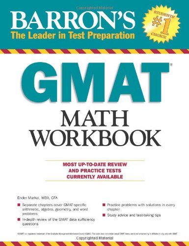 Barrons GMAT Math Workbook