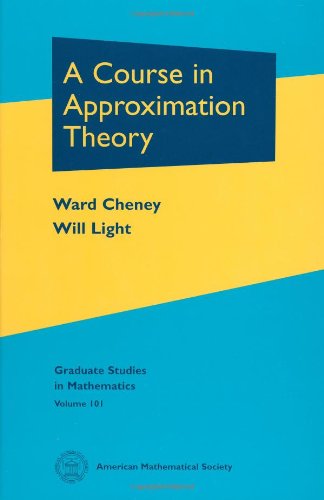 A Course in Approximation Theory (Graduate Studies in Mathematics)