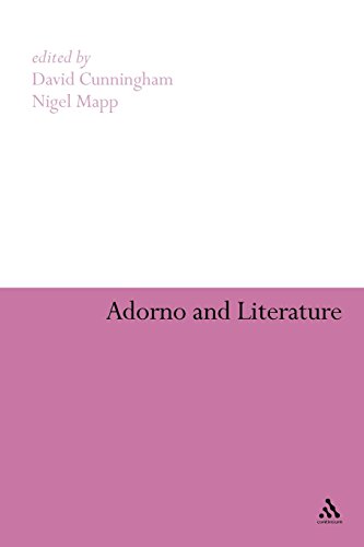 Adorno and Literature (Continuum Literary Studies)