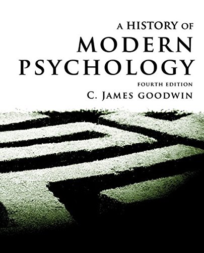 A History of Modern Psychology