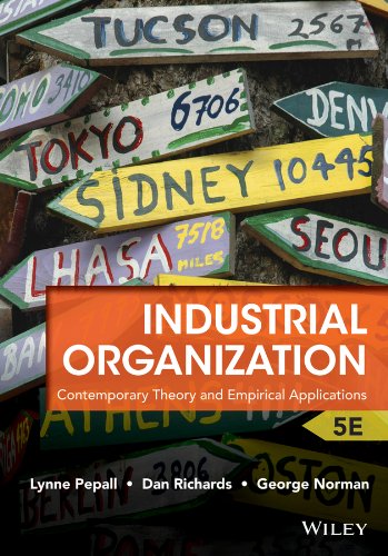 Industrial Organization: Contemporary Theory and Empirical Applications