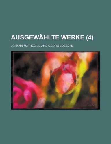 Ausgewahlte Werke (4)