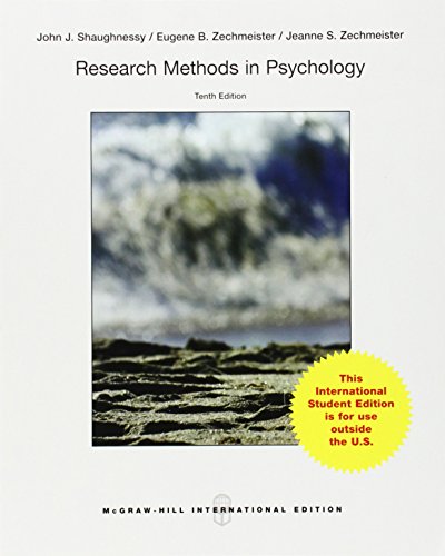 Research Methods in Psychology (Int l Ed)