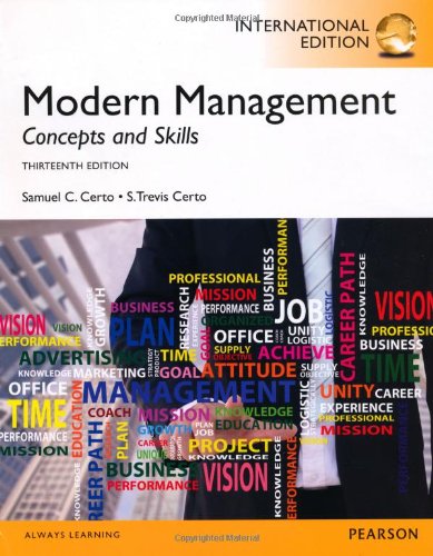 Modern Management Plus MyManagementLab with Pearson eText