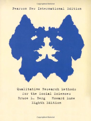 Qualitative Research Methods for the Social Sciences