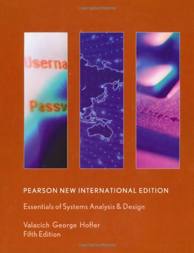 Essentials of Systems Analysis and Design