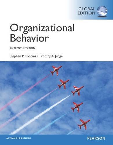 Organizational Behaviour, Global Edition