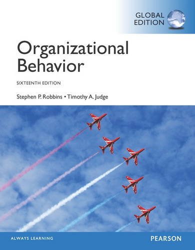 Organizational Behavior with MyManagementLab