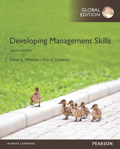 Developing Management Skills with MyManagement Lab, Global Edition