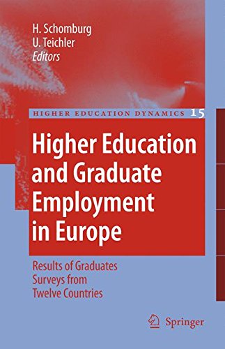 Higher Education and Graduate Employment in Europe: Results from Graduates Surveys from Twelve Countries (Higher Education Dynamics)