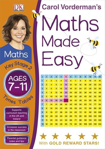 Maths Made Easy Times Tables Ages 7-11 Key Stage 2 (Carol Vordermans Maths Made Easy)