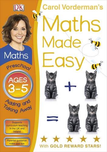 Maths Made Easy Adding And Taking Away Preschool Ages 3-5 (Carol Vordermans Maths Made Easy)