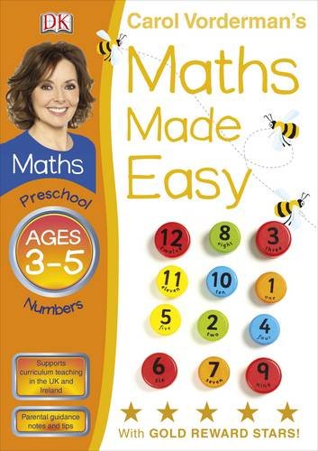 Maths Made Easy Numbers Preschool Ages 3-5 (Carol Vordermans Maths Made Easy)