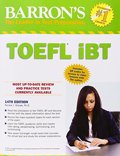 Barron’s TOEFL iBT, 14th Edition