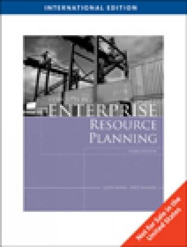 Enterprise Resource Planning, International Edition (Third Edition)