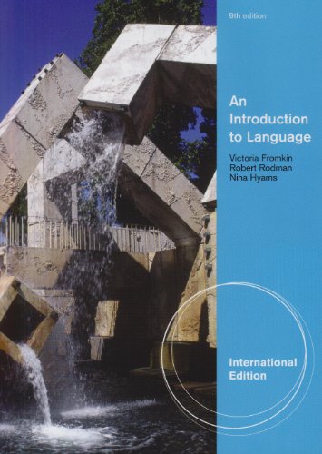 An Introduction to Language, International Edition