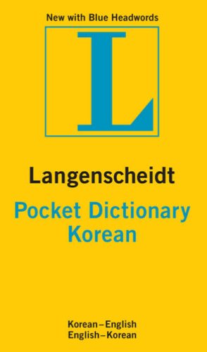 Langenscheidt’s Pocket Dictionary Korean