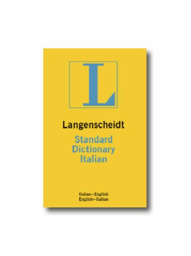 Langenscheidt Standard Dictionary Italian