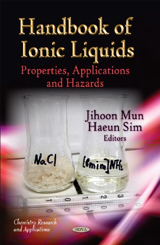 Handbook of Ionic Liquids: Properties, Applications & Hazards (Chemistry Research and Applications)