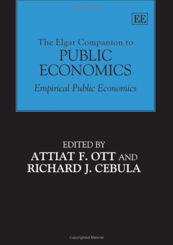 The Elgar Companion to Public Economics: Empirical Public Economics