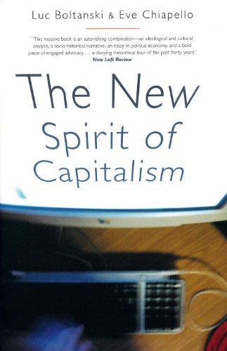 The New Spirit of Capitalism