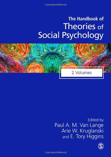 Handbook of Theories of Social Psychology