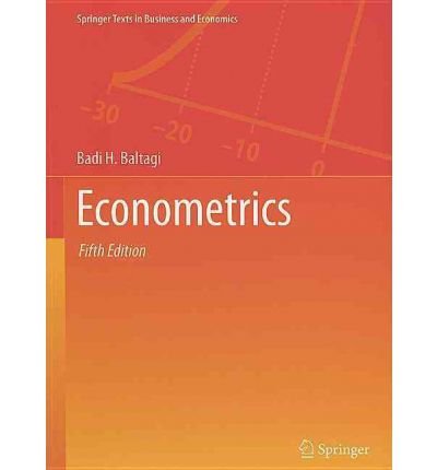 Econometrics (Springer Texts in Business and Economics)