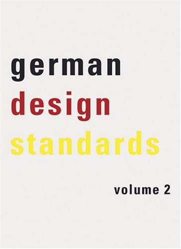 German Design Standards: Vol 2