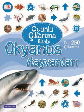 Oyunlu Çıkartma Kitabı - Okyanus Hayvanları