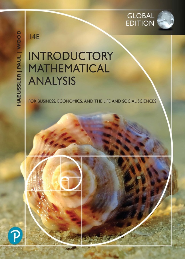 (KITAP+ANTALYA KOD) HE-Haeussler-Intro Math Analy 14/e GE  (Kod içinde e-kitap erişimi de mevcuttur.)
