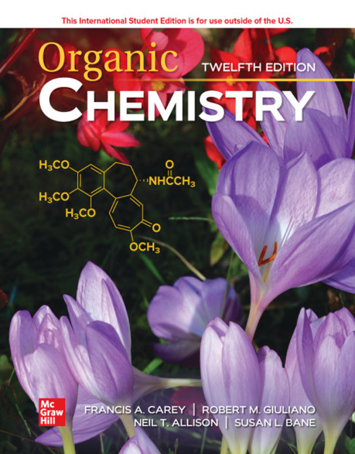 (YEDITEPE_VS KOD) Organic Chemistry 12e  Francis Carey, Robert Giuliano, Neil Allison and Susan Bane (Kod içinde e-kitap erişimi de mevcuttur.)
